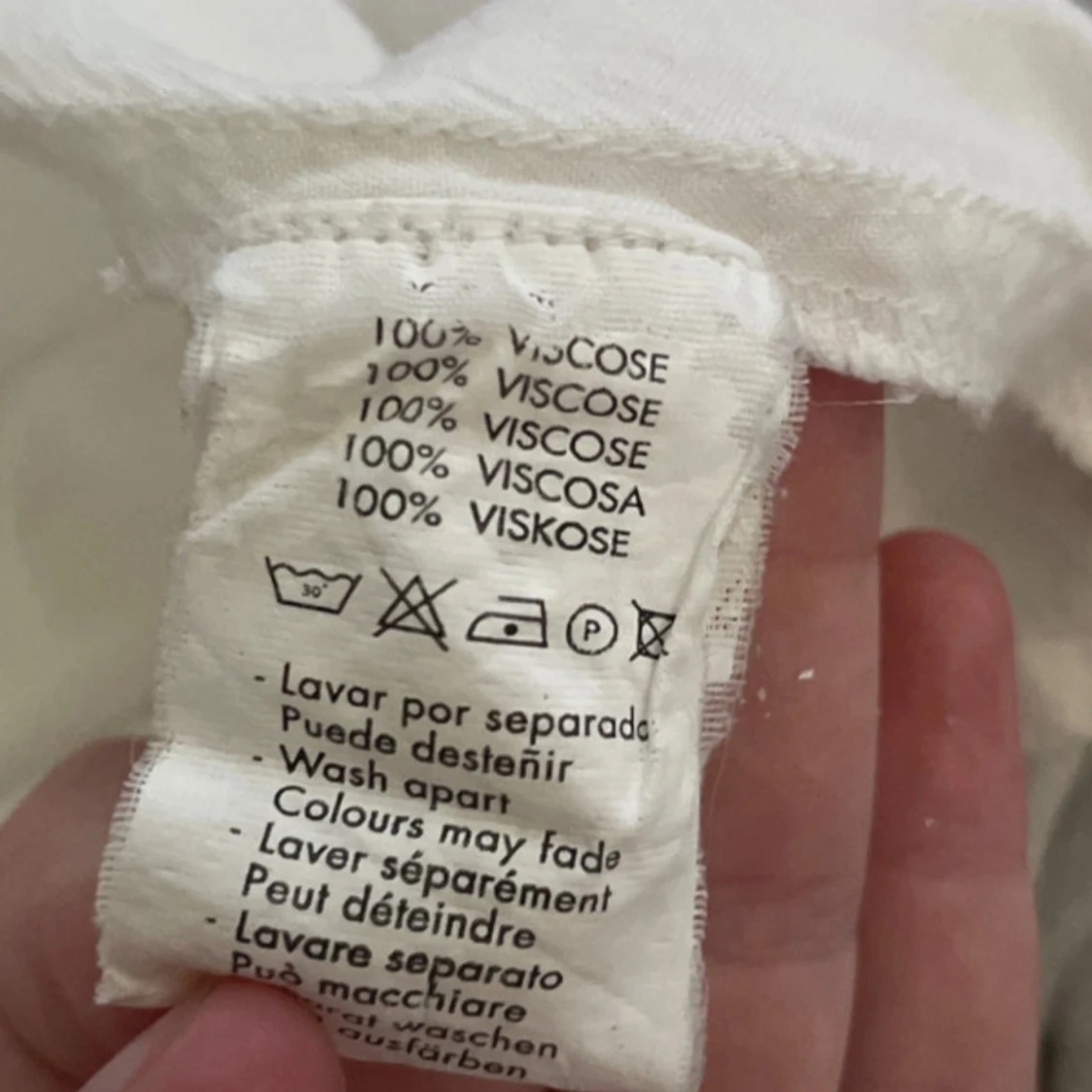 Vit linnetopp från Natura, storlek S - 3