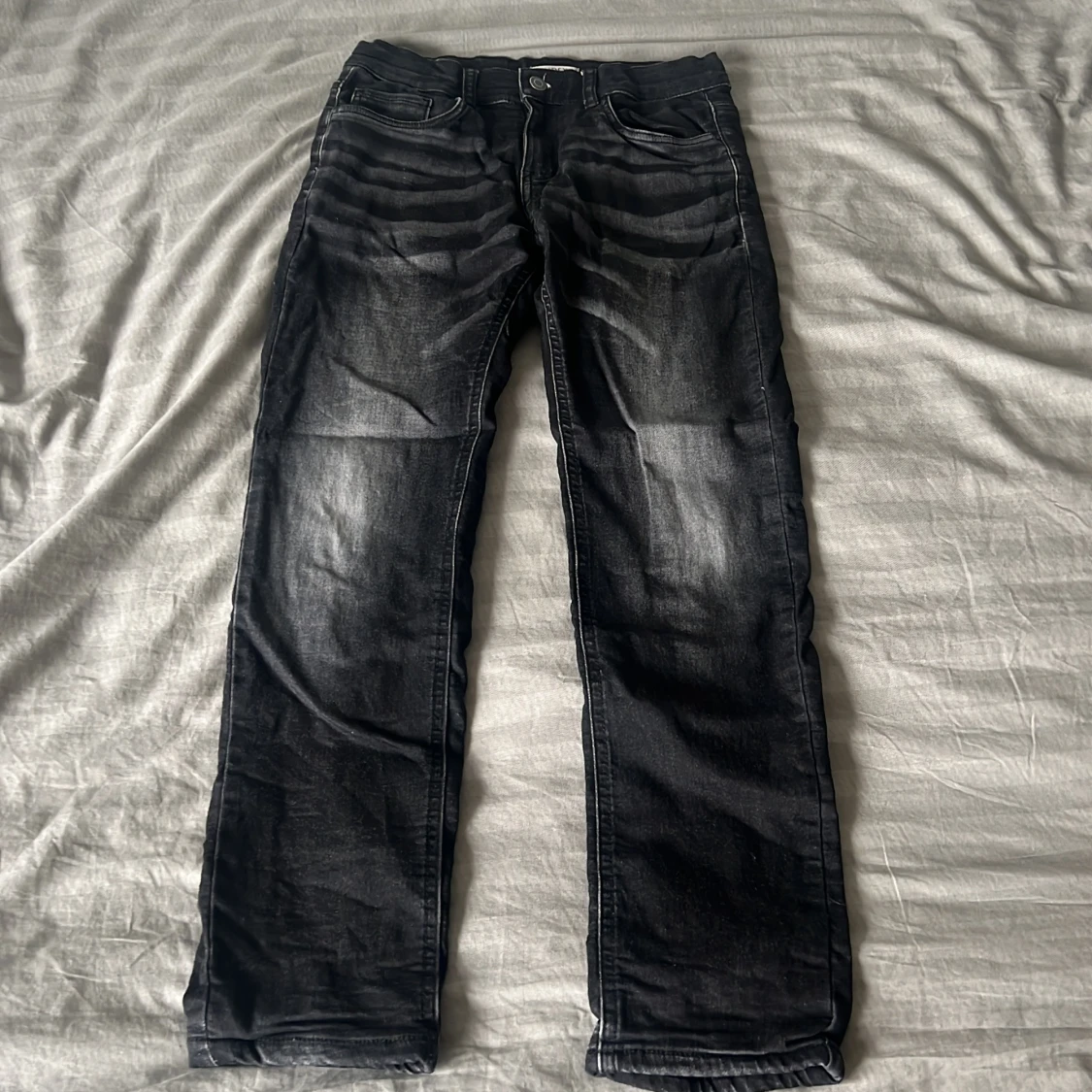 Svarta jeans från Lindex, stl 164