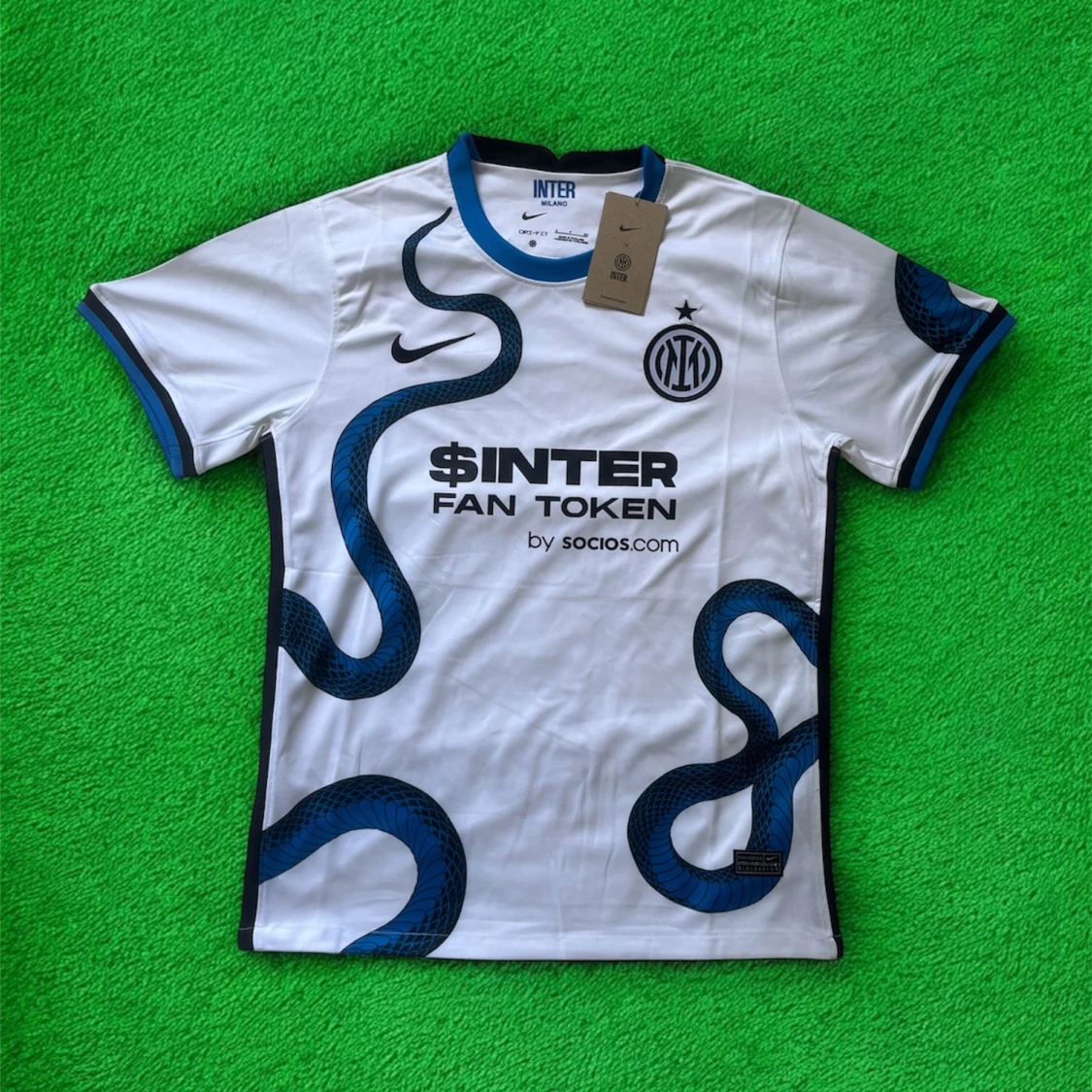 Inter Milan vit bortatröja Nike