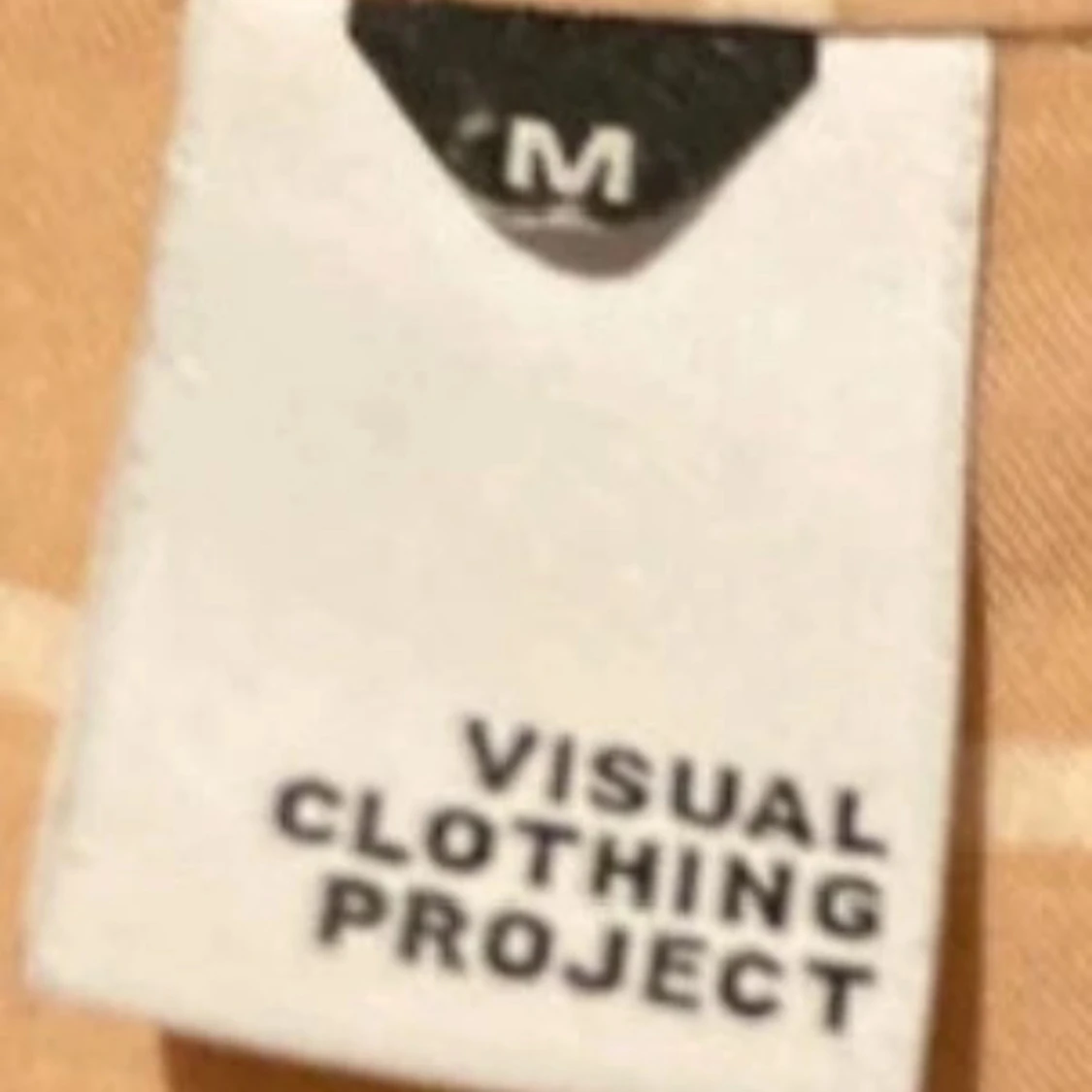 Beige mönstrad skjorta Visual Clothing Project - 2