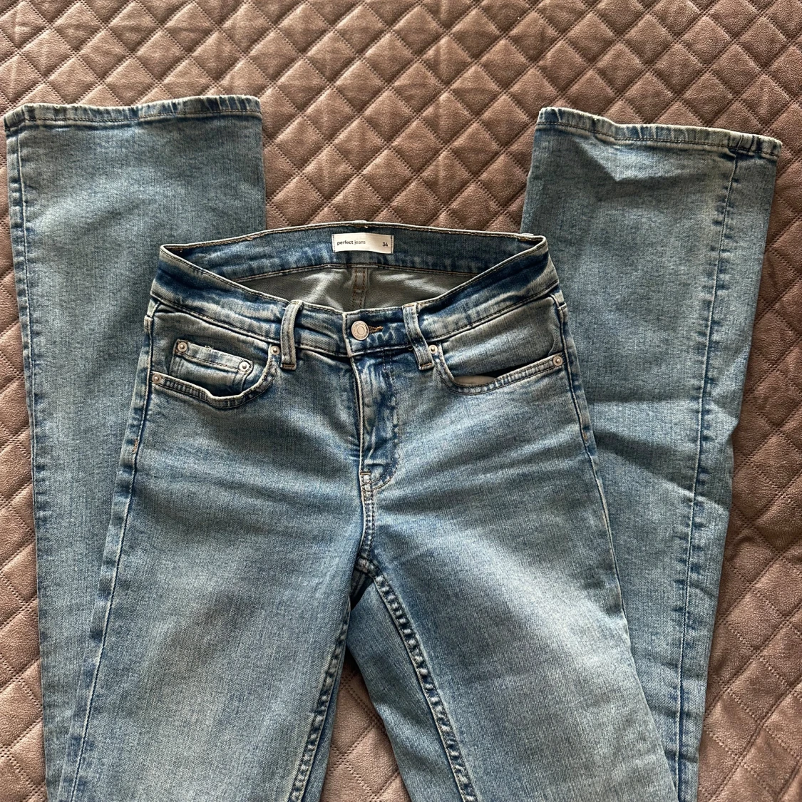 Lågmidjade jeans
