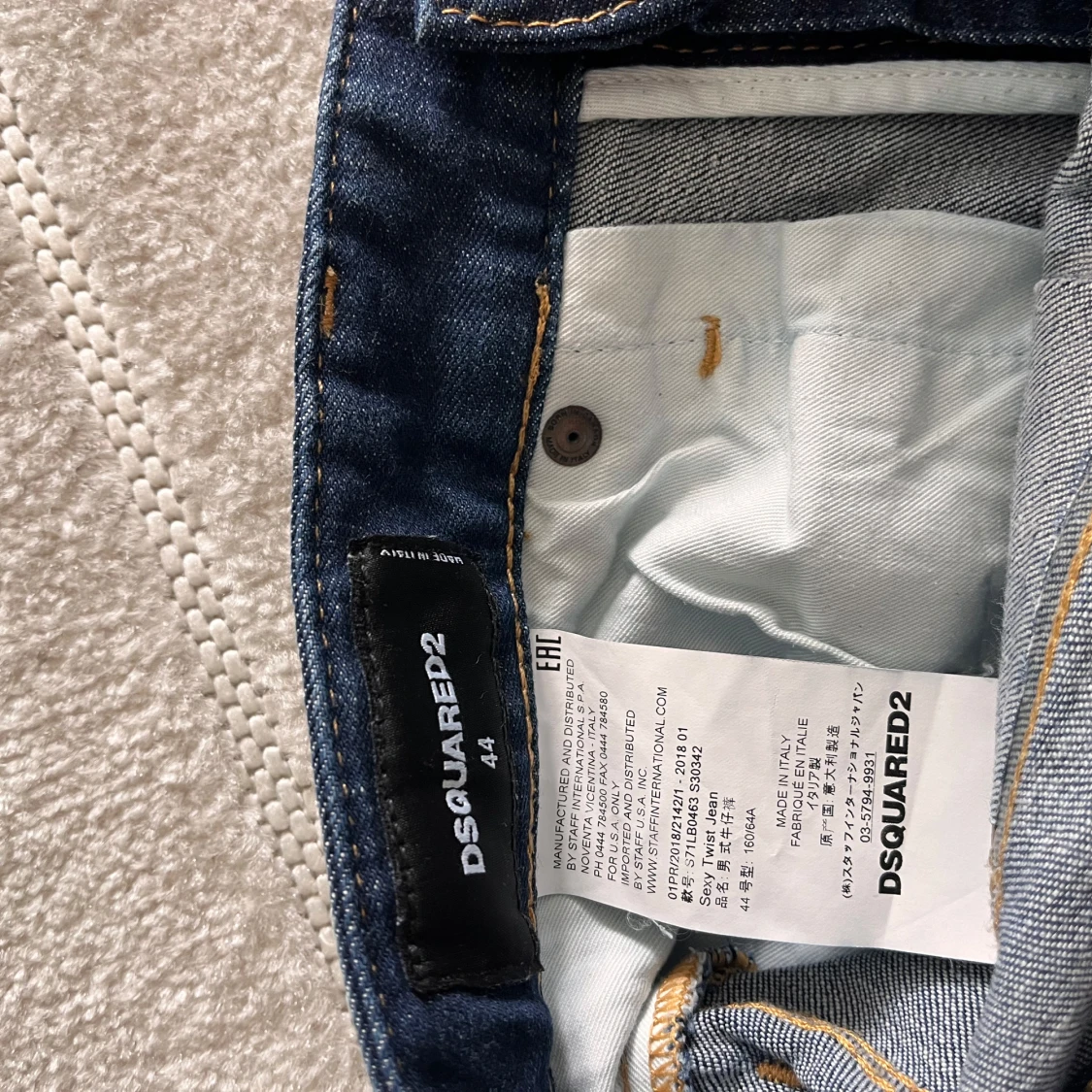 Dsquared2 jeans färgstänkta - 1