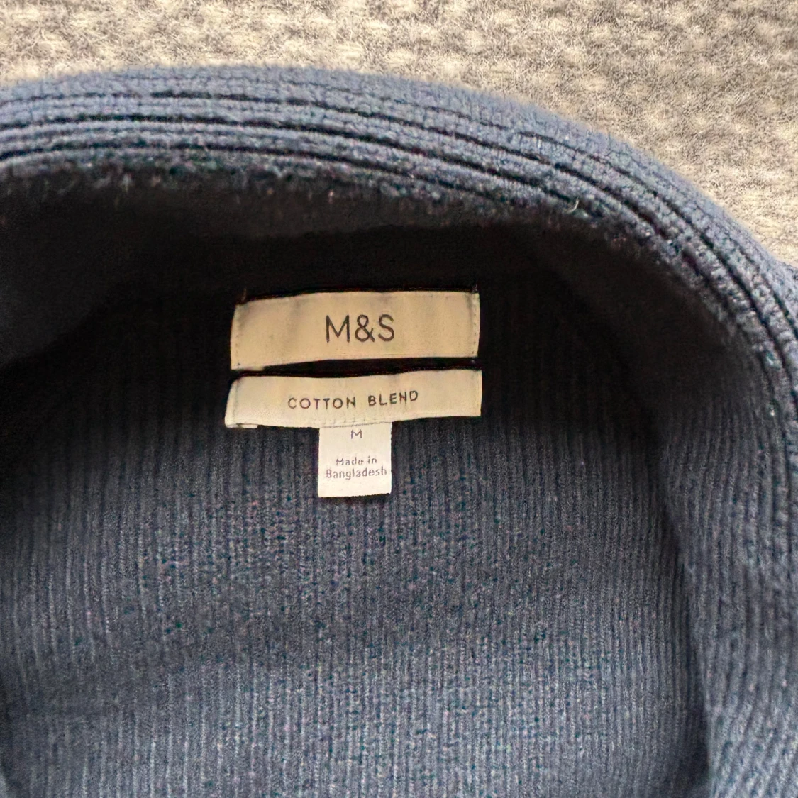 Mörkblå kofta från M&S - 1