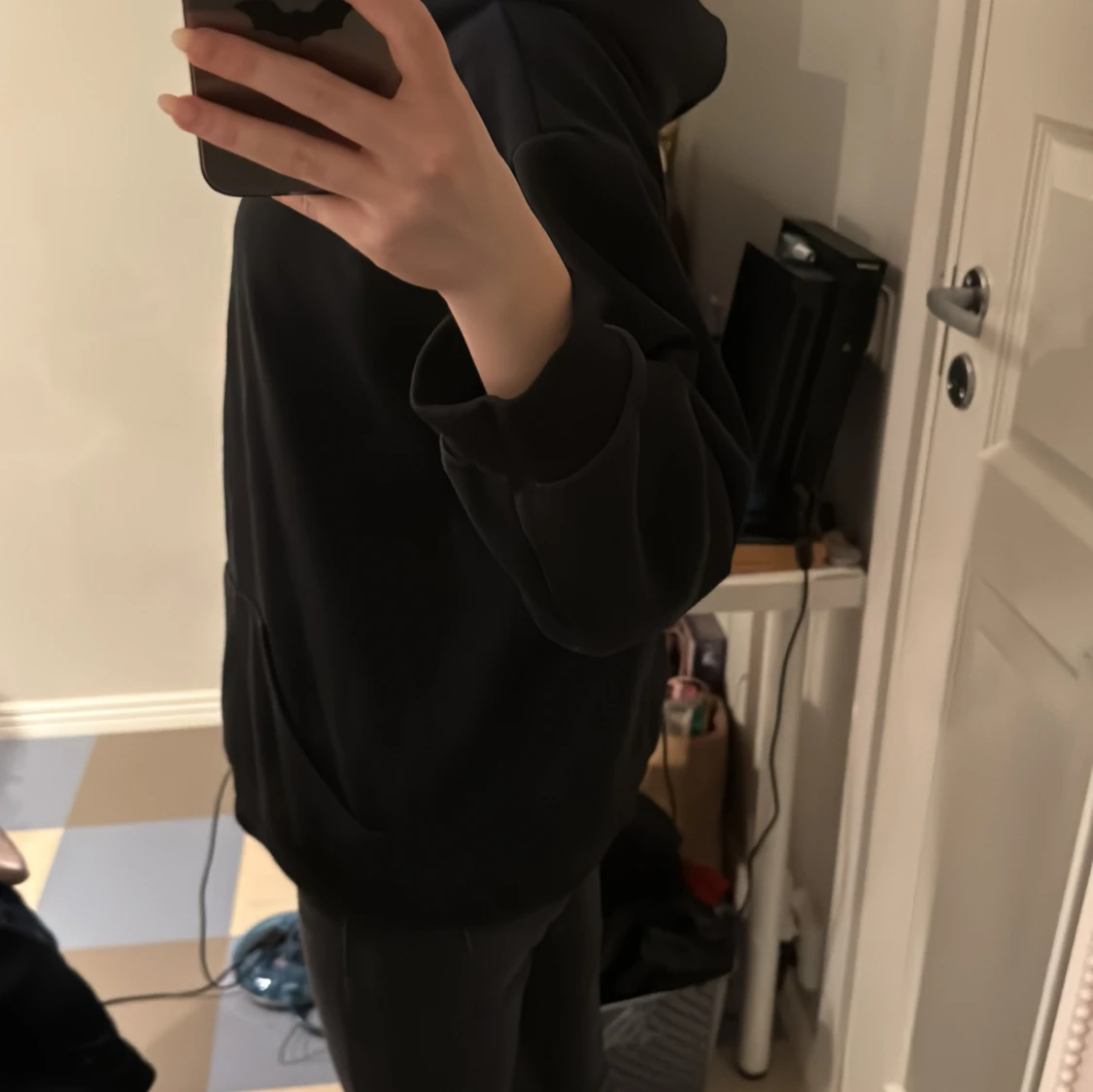 Svart hoodie från Stüssy - 1