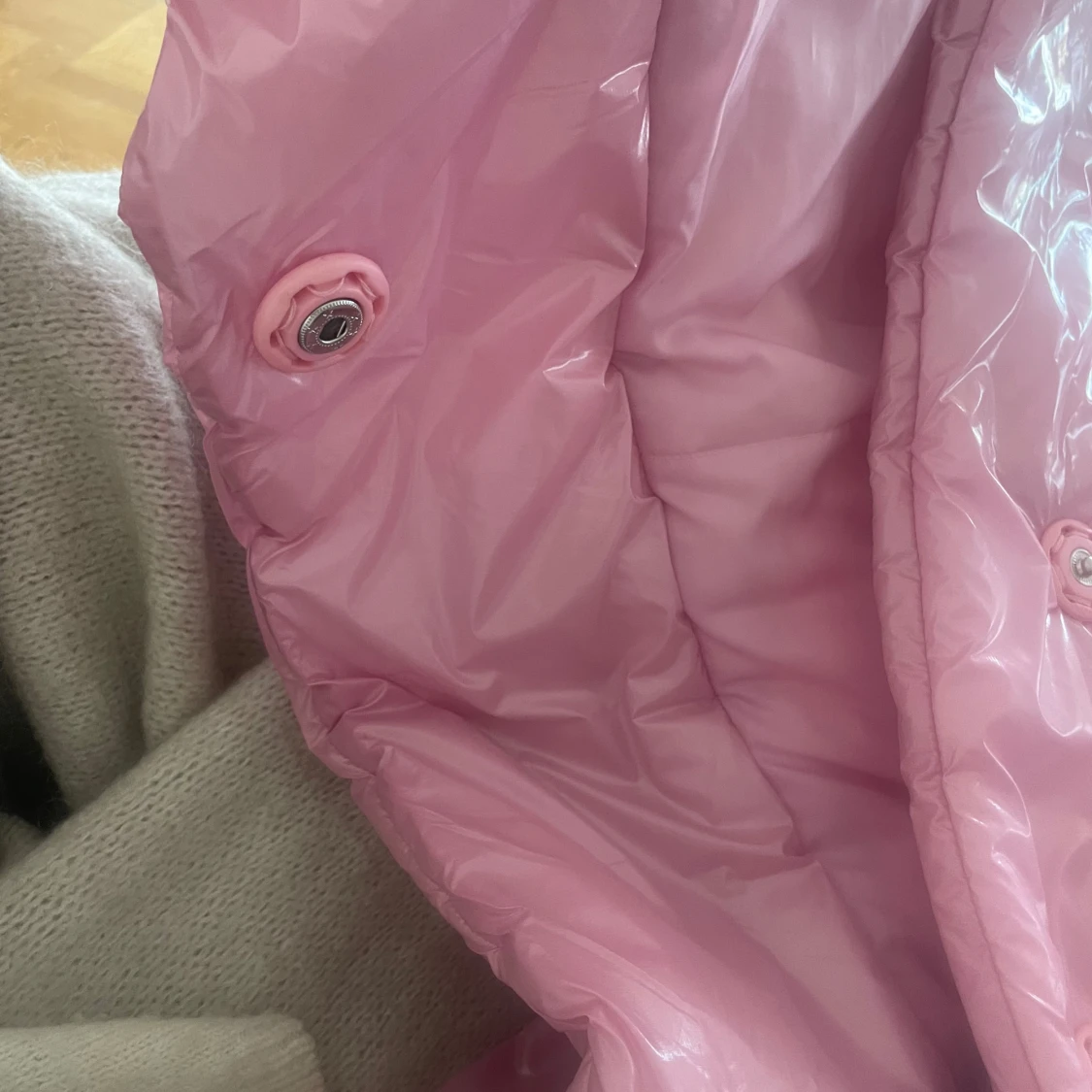 Rosa pufferjacket - 1