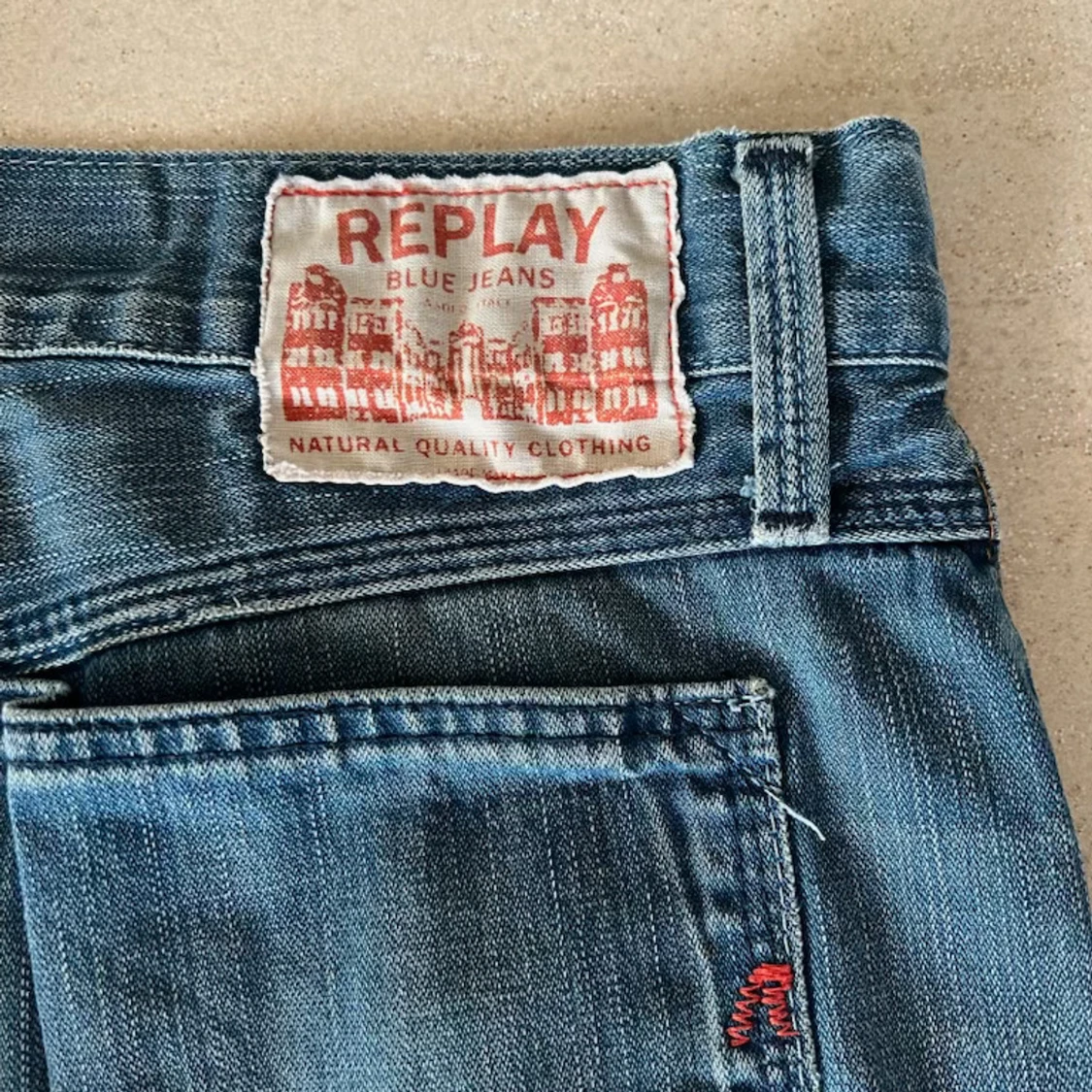 Blå jeans från Replay och Ralf Lauren - 2