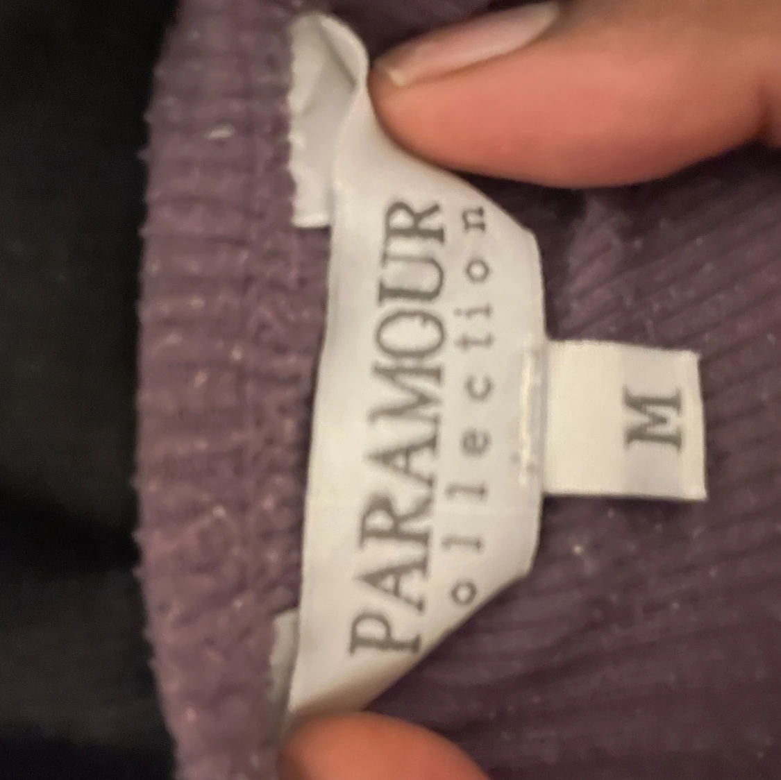 Lila ribbad tröja från Paramour Collection - 3