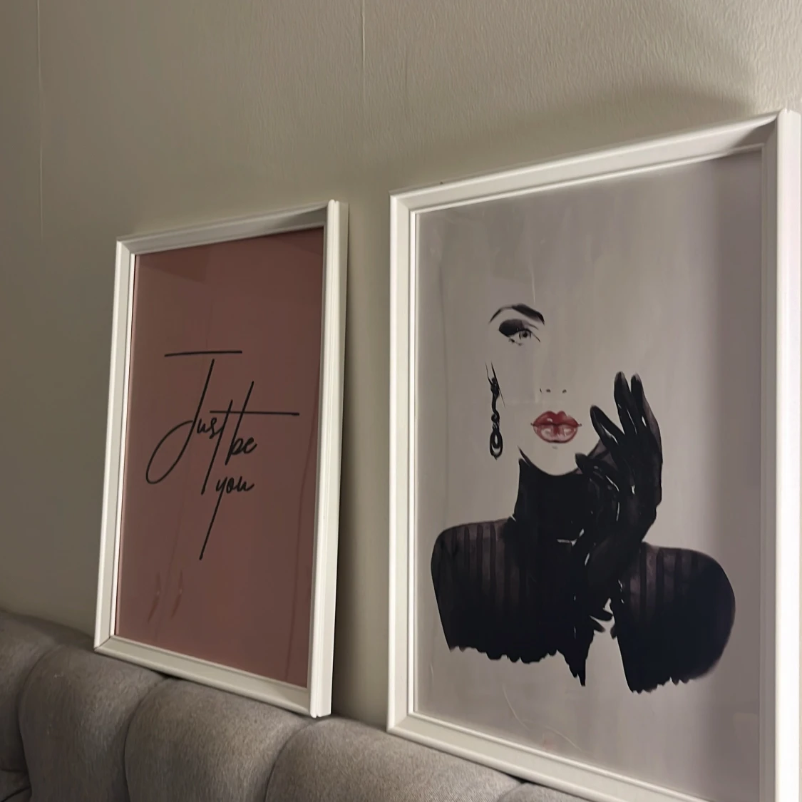 Väggkonst med text och illustration - 1