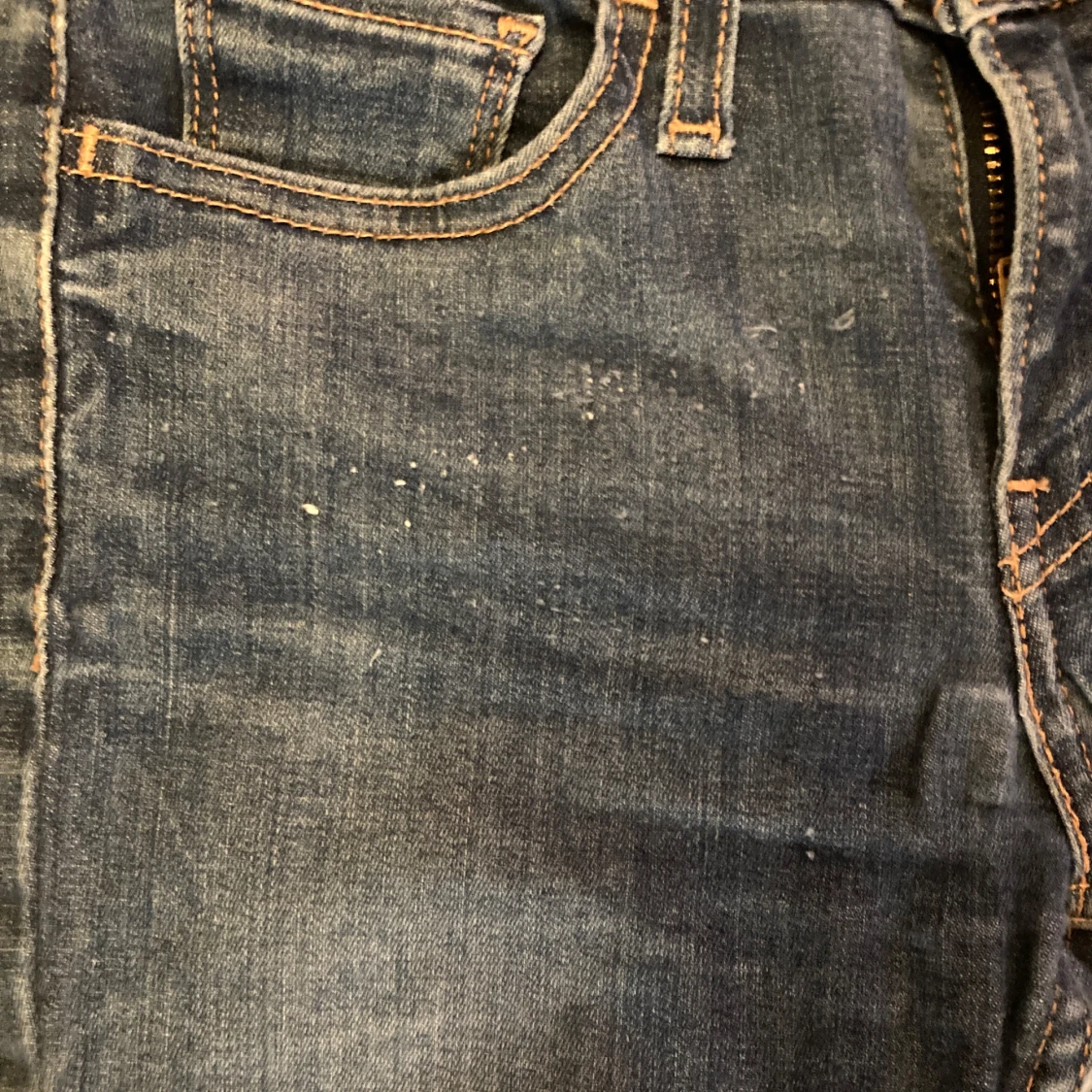 Blå jeans från Levi's strl W24 L30 - 2