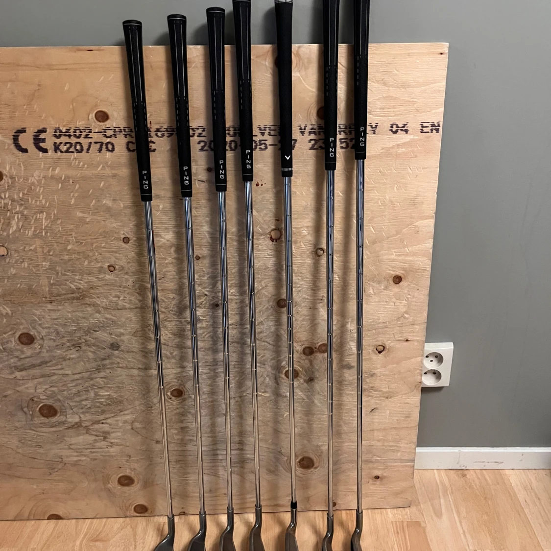 Golfklubbor Ping G20 och Callaway Mavrik