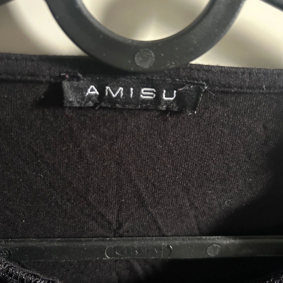 Svart spetsblus från Amisu - 1