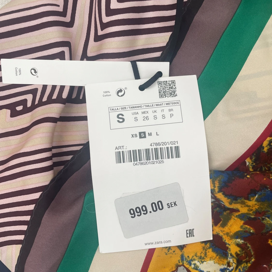 Mönstrad linne från Zara - 2
