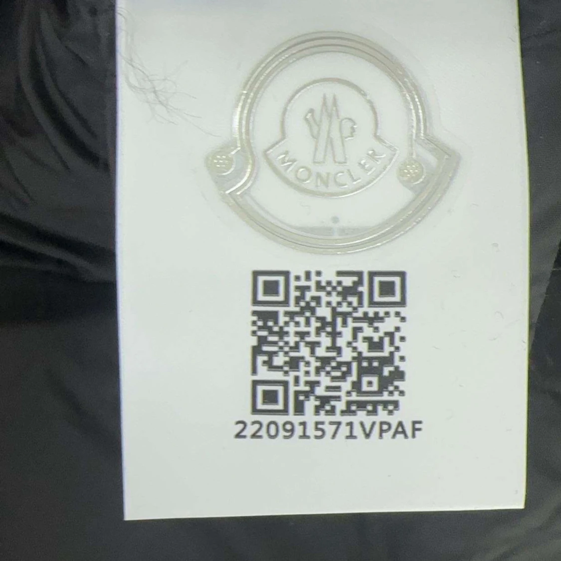 Svart dunväst från Moncler - 2