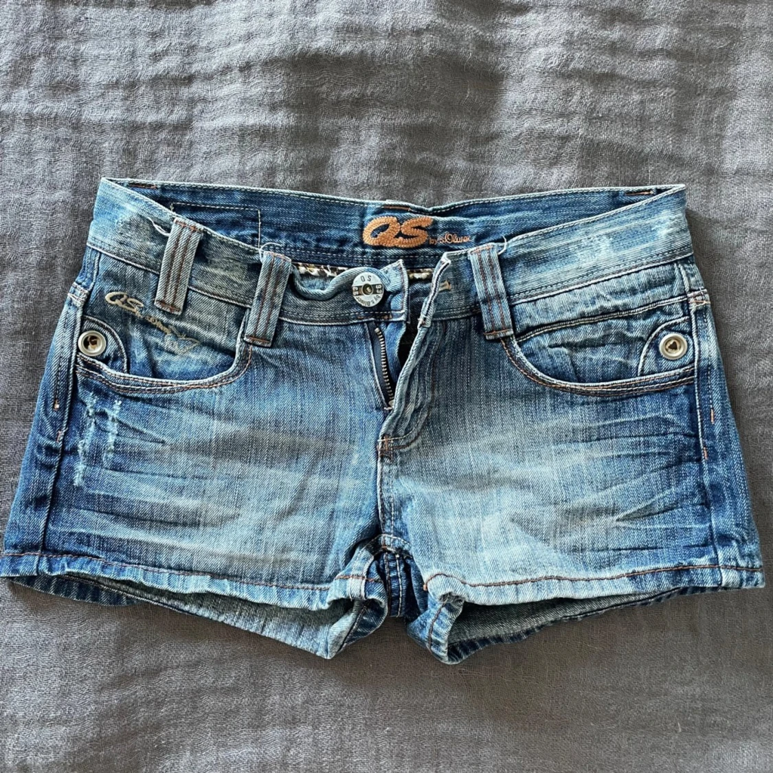 Blå jeansshorts från QS by s.Oliver