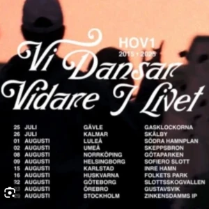 BILJETT SÖKES HELSINGBORG - Jag söker 2 biljetter till Helsingborg Sofiero, 9onde augusti kontakta mig om ni kan sälja!🥰