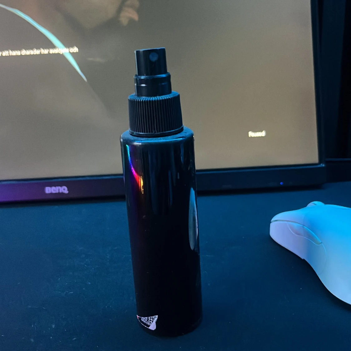 Svart målvakts grep