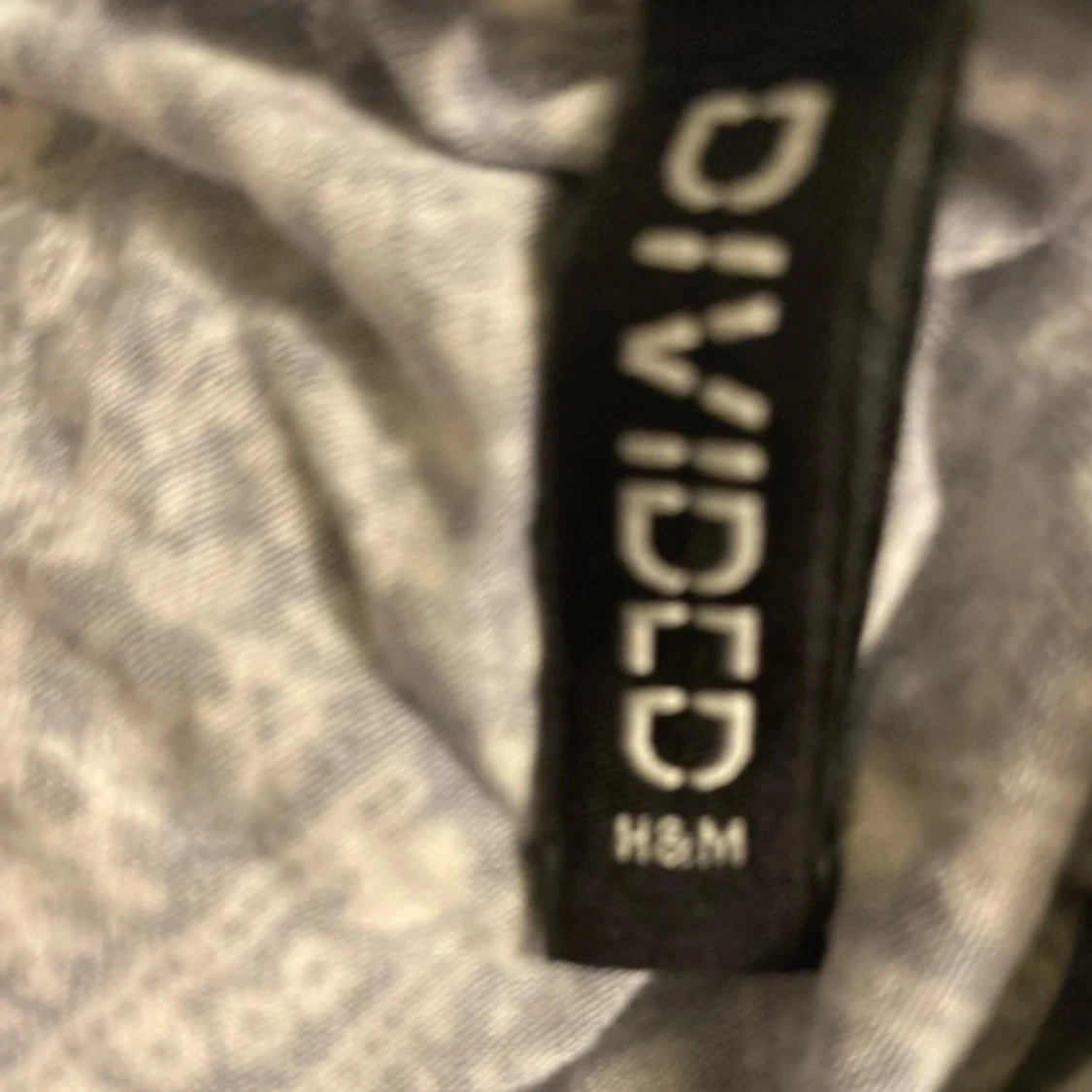 Blåmönstrad topp från H&M Divided - 2