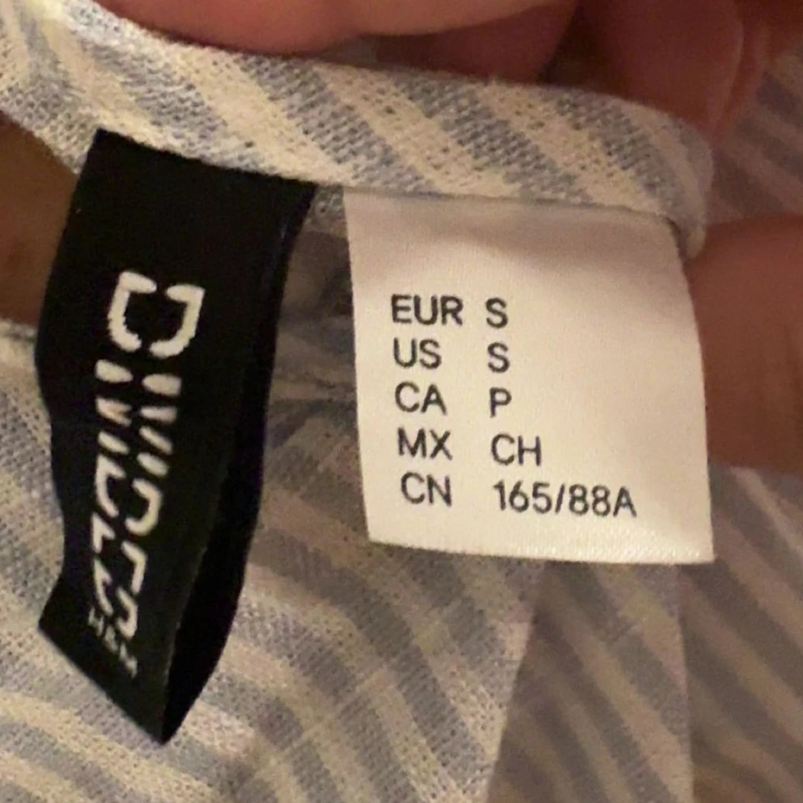 Randig omlottblus från H&M Divided - 3