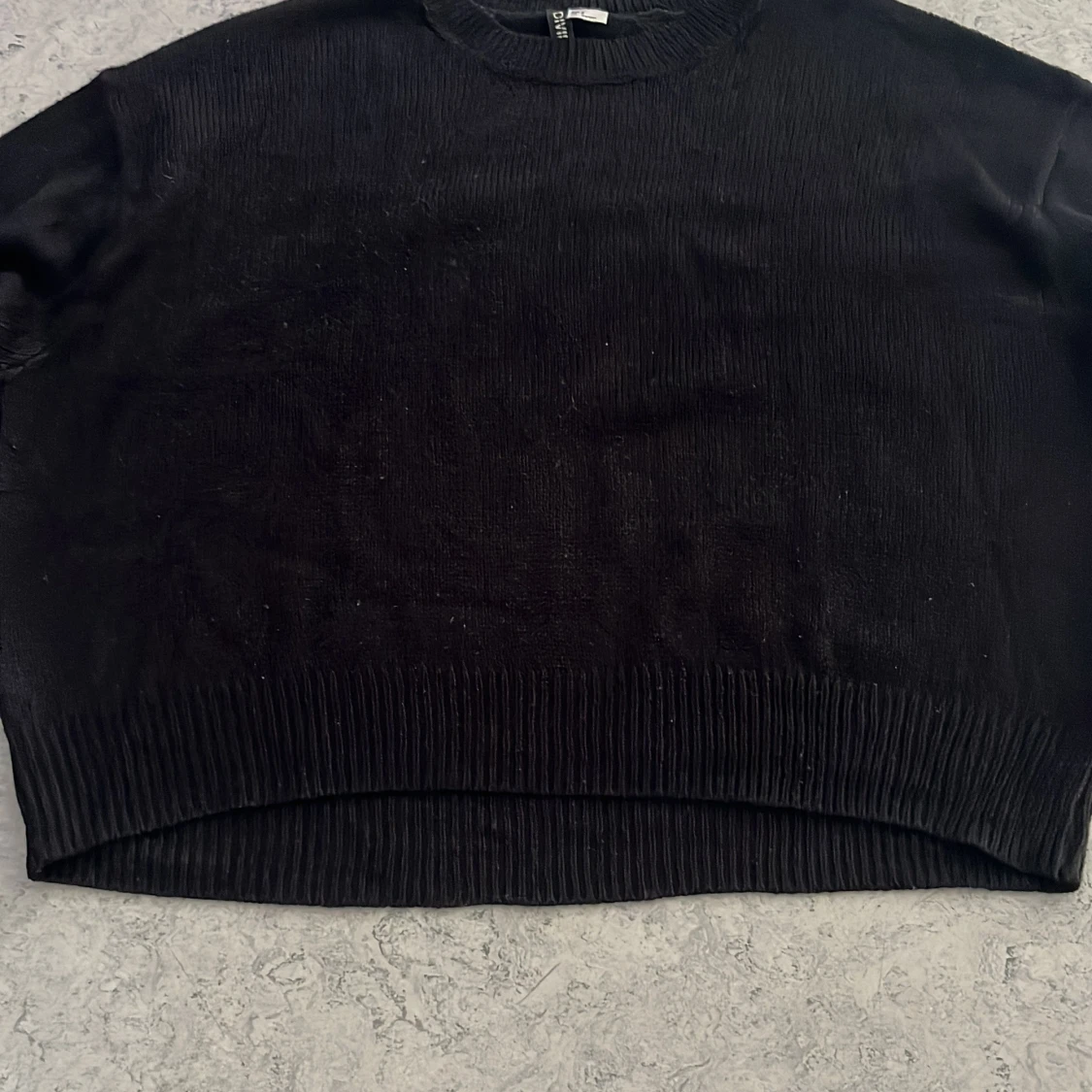 Svart stickad tröja från H&M Divided - 3