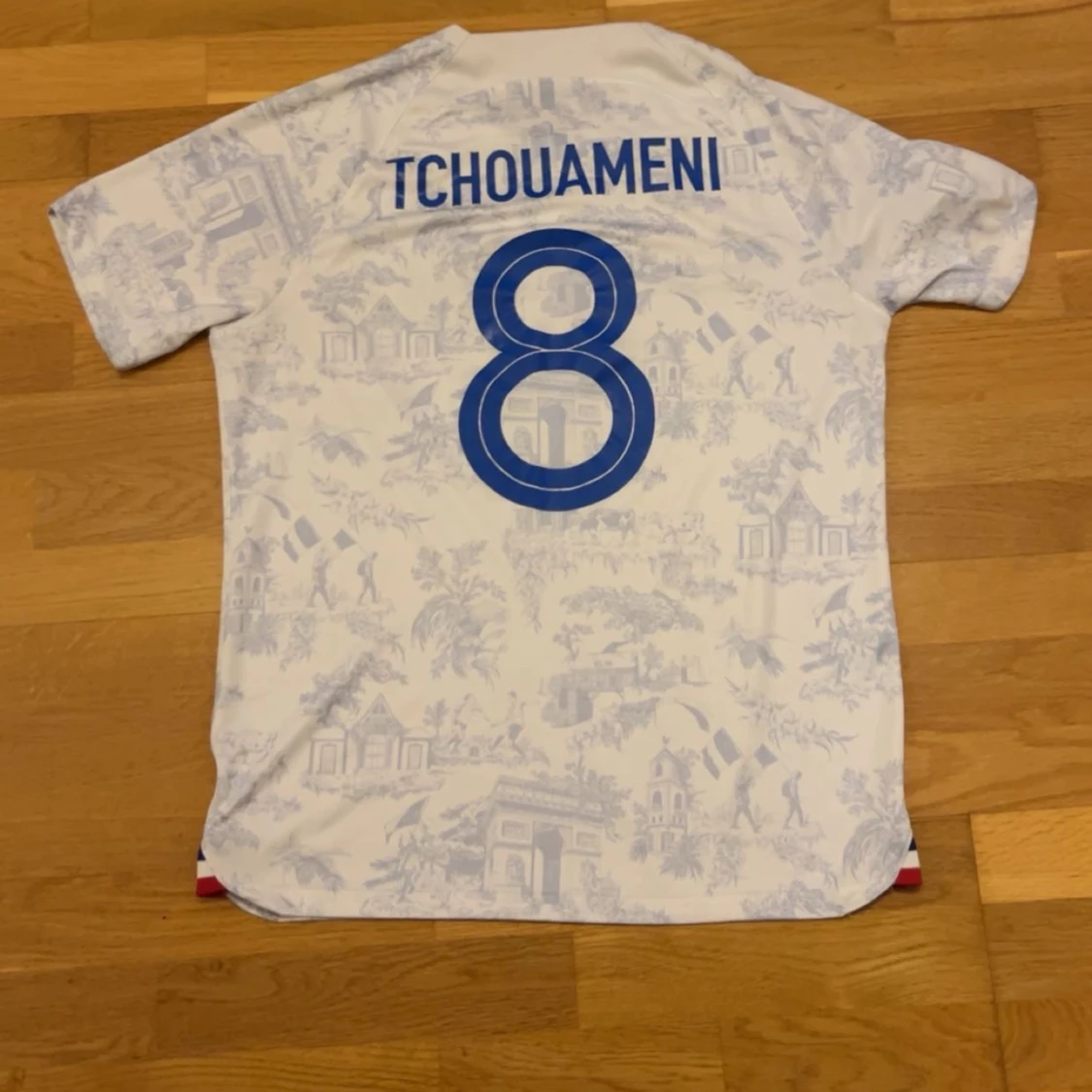 Frankrike Tchouaméni fotbollströja Nike - 1
