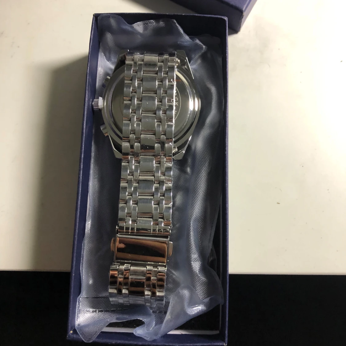 Silverfärgad klocka från Bewellager - 3