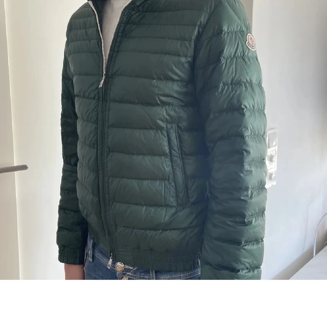 Grön moncler jacka  - 1