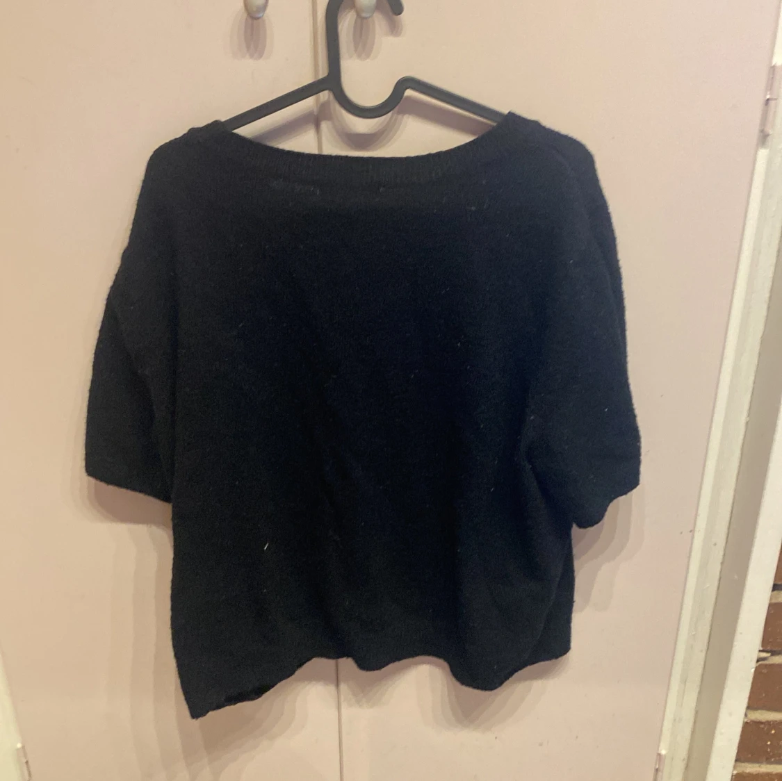 Svart stickad tröja från H&M - 2