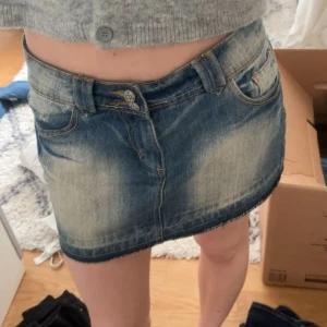 Vintage jeanskjol - Snygg jeanskjol💓💓