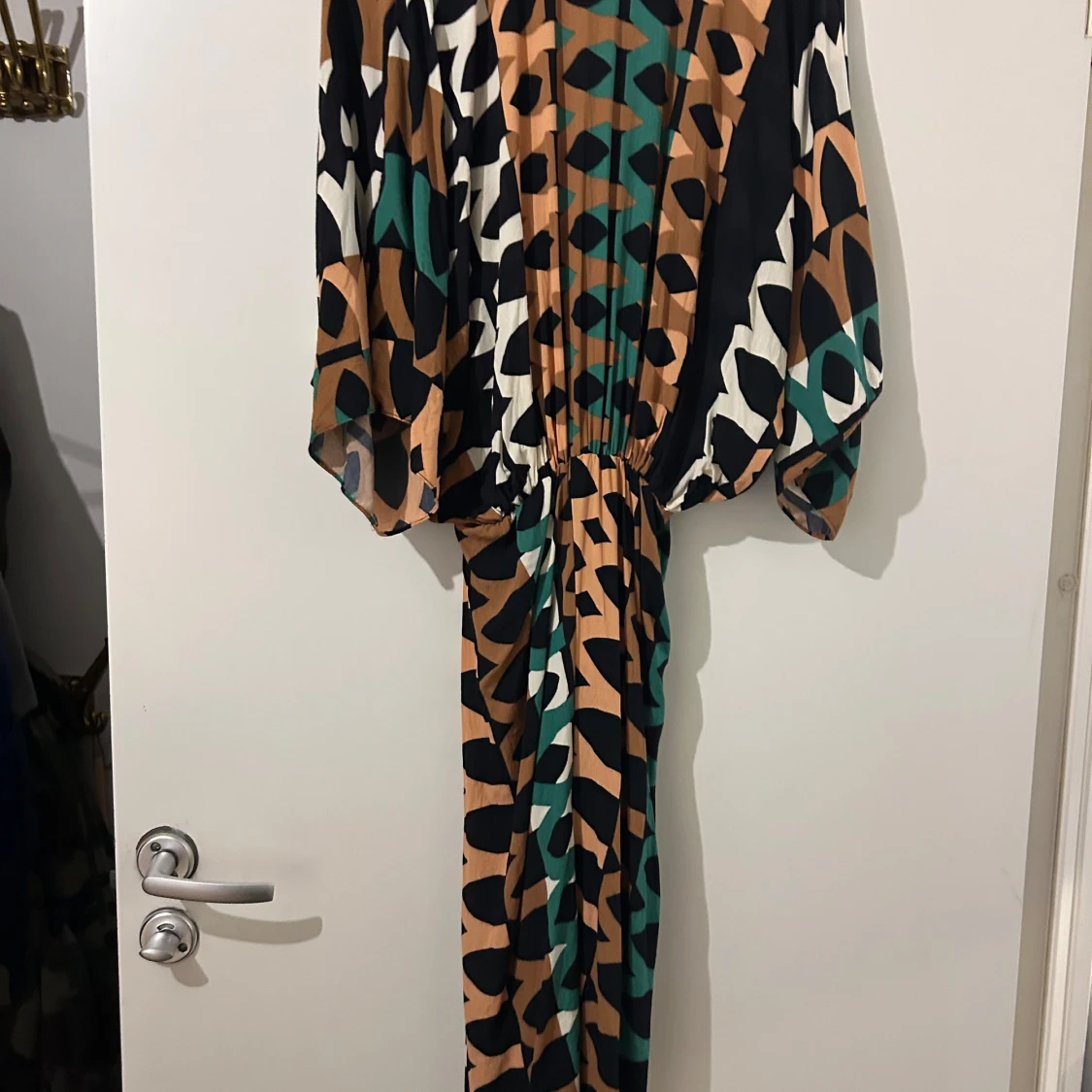 Mönstrad långklänning från Zara Woman - 3