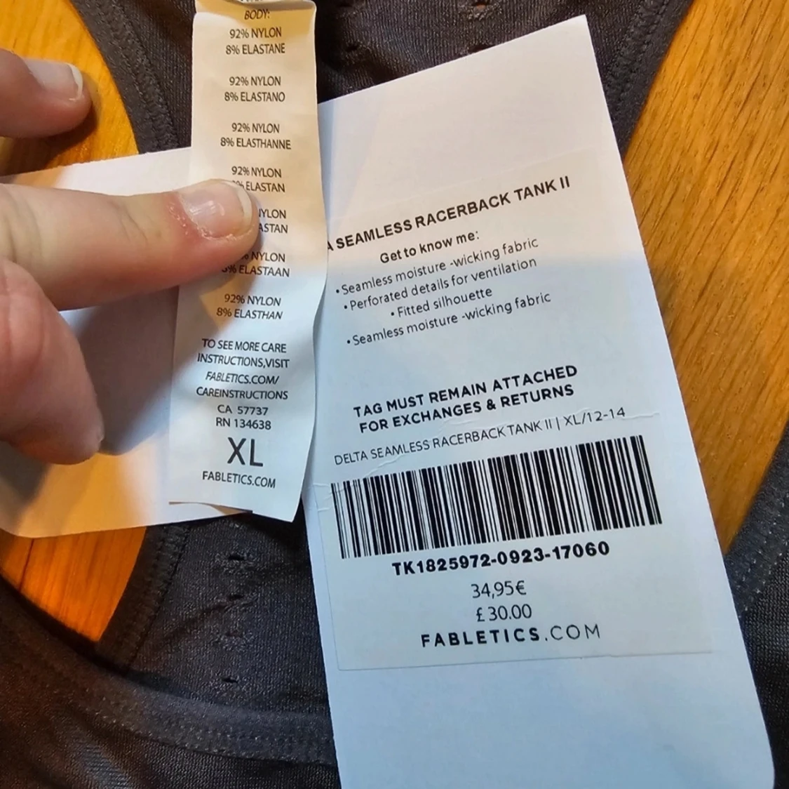  träningstopp XL - 2