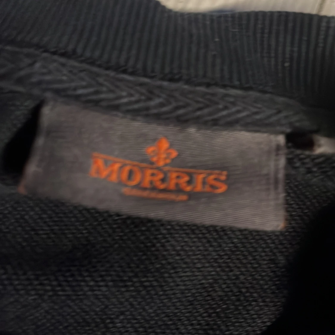 Svart sweatshirt från Morris - 1