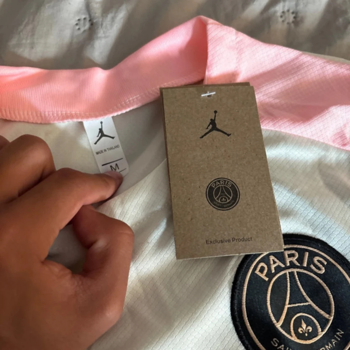 PSG x Jordan vit fotbollströja M - 3