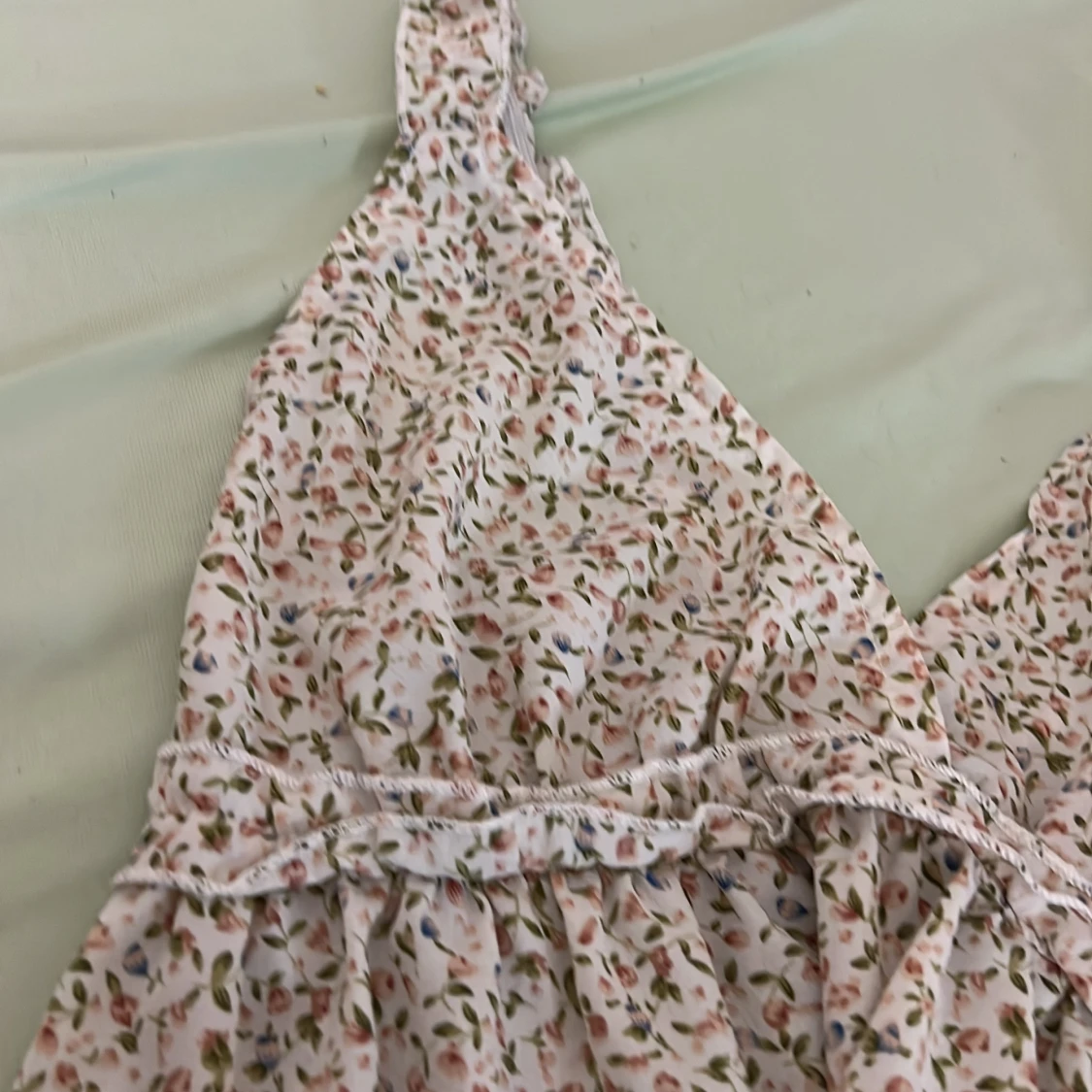 Blommig linnetopp från SHEIN - 3