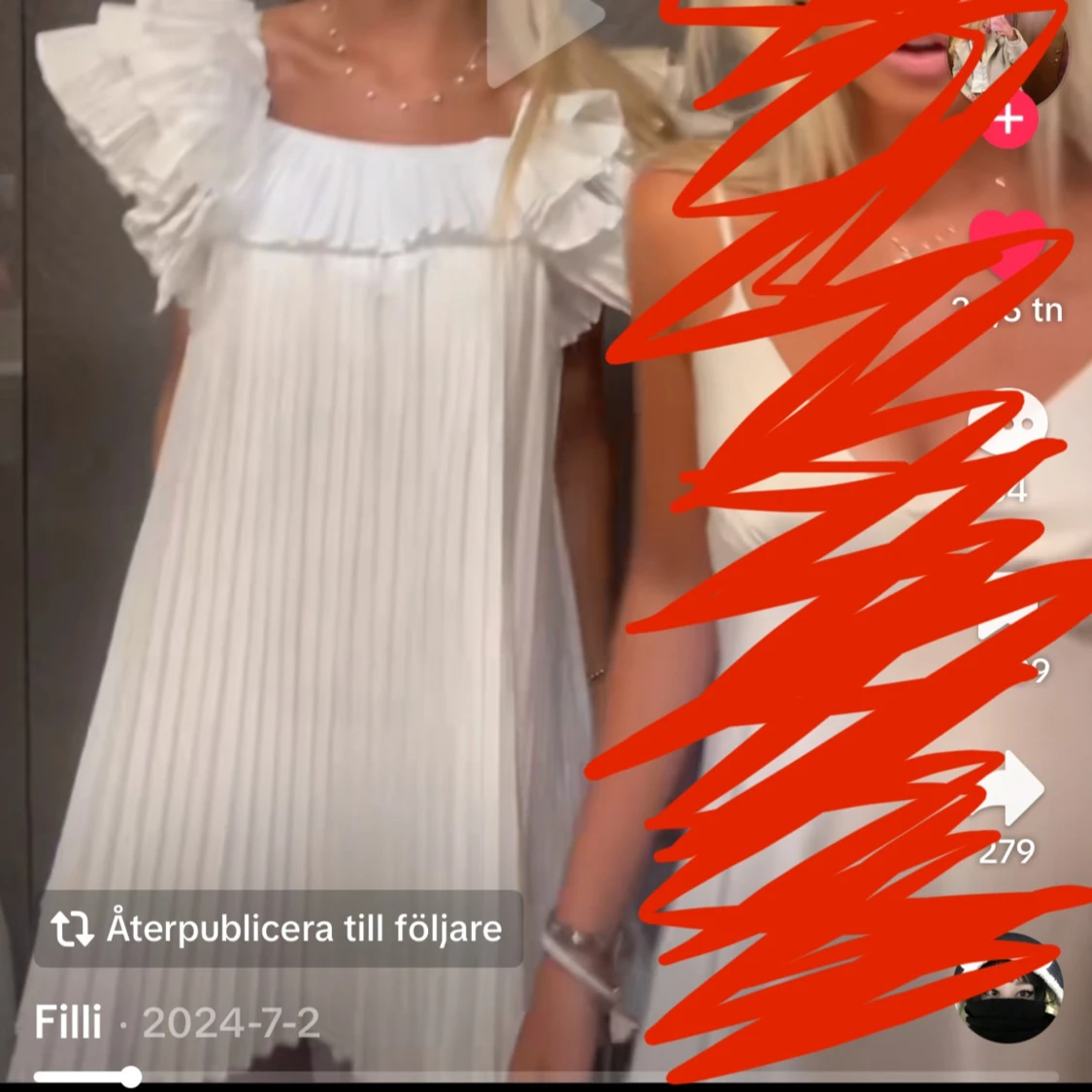 Sökkkker Zara klänning  - 1