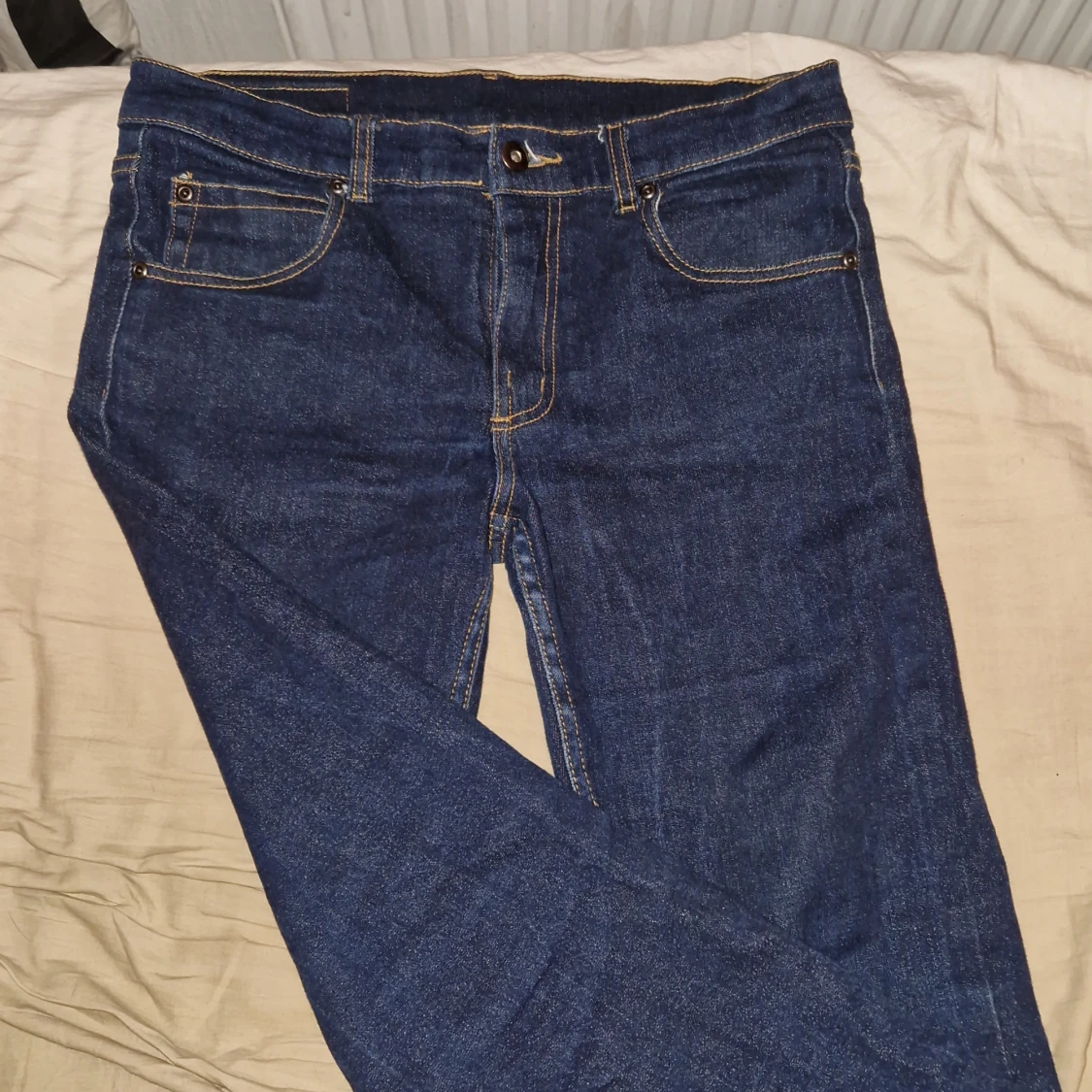 Mörkblå jeans från Fuzzy - 1