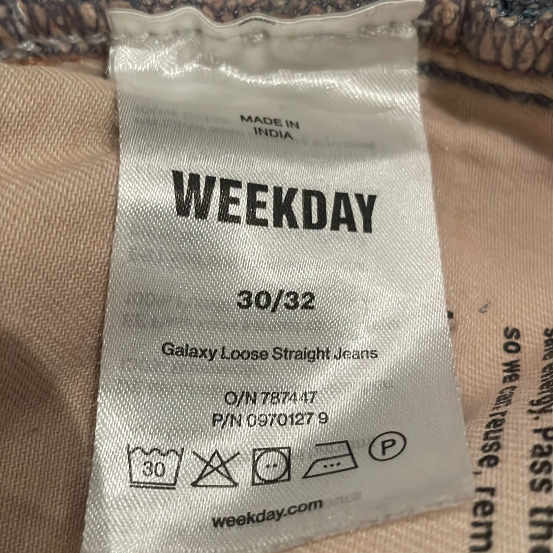 Blå jeans från Weekday - 2