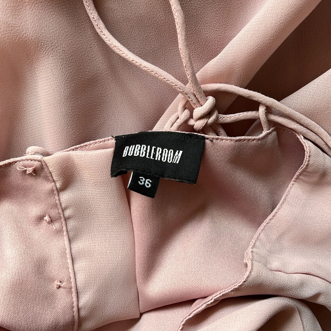 Rosa långklänning från Bubbleroom - 3