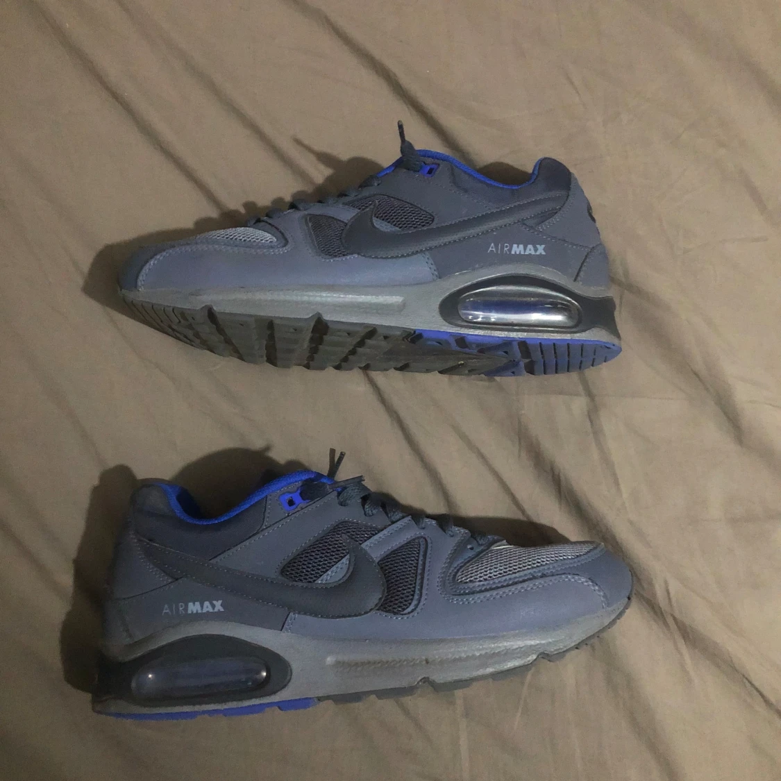 Nike Air Max sneakers i grå och blå - 2