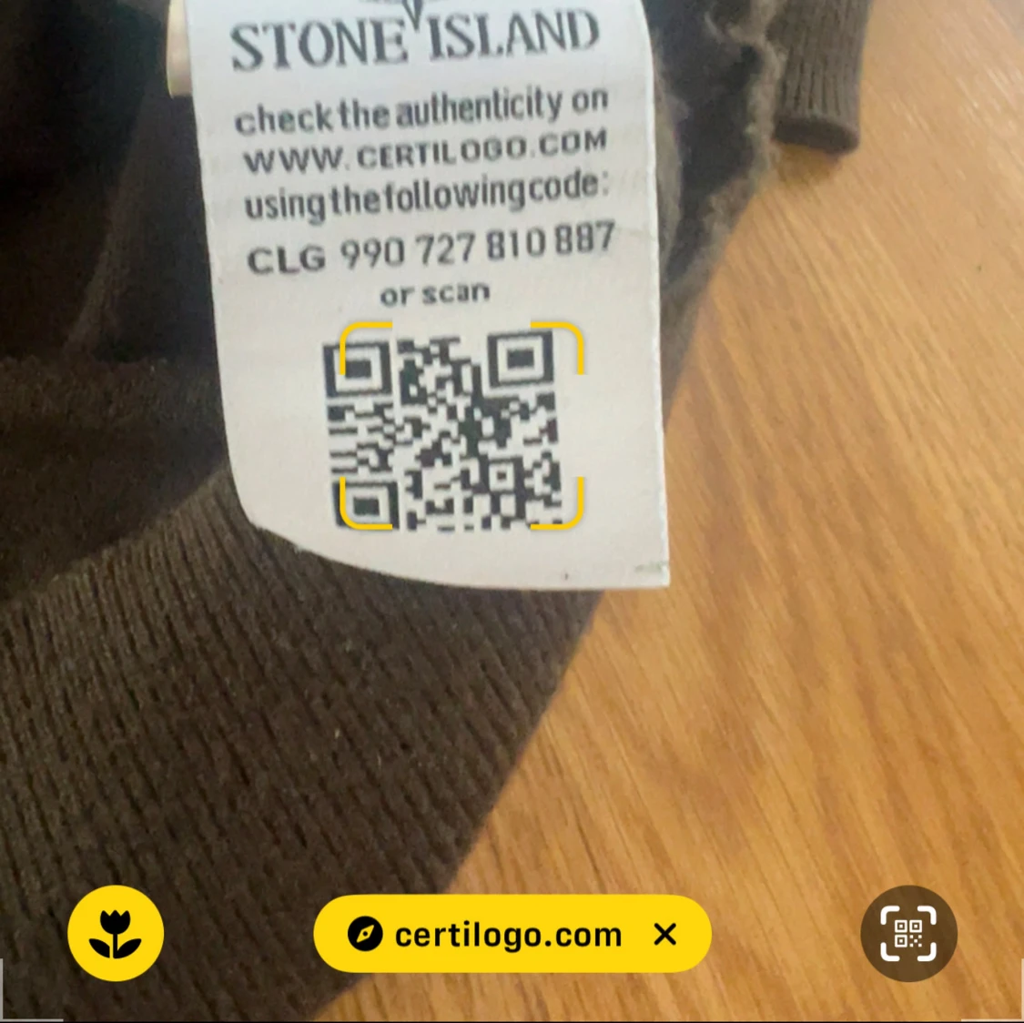 Svart stickad tröja från Stone Island - 3