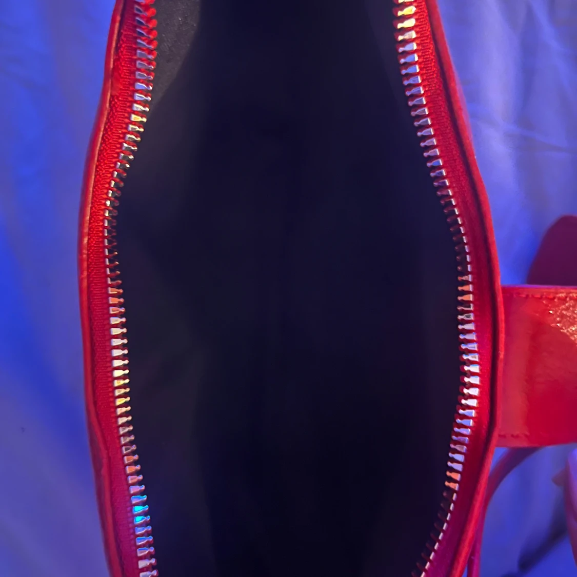 Medium stor röd axelväska - 2