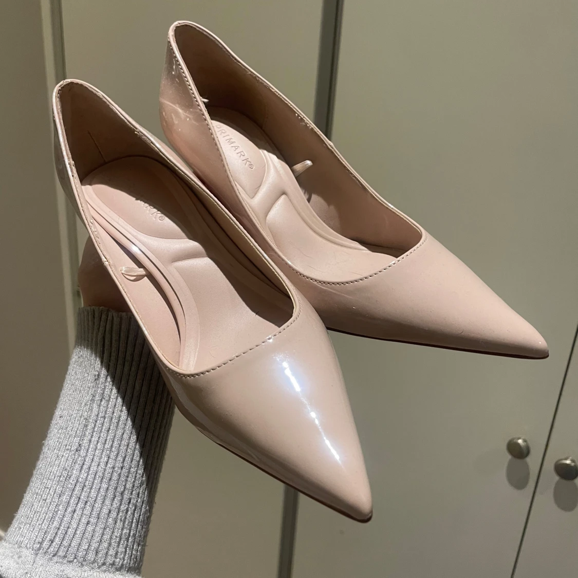 Glossy klacksko från Primark