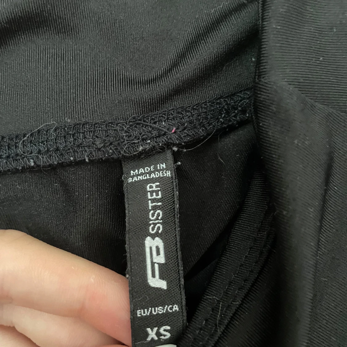 Svarta leggings med mesh från FB Sister - 3