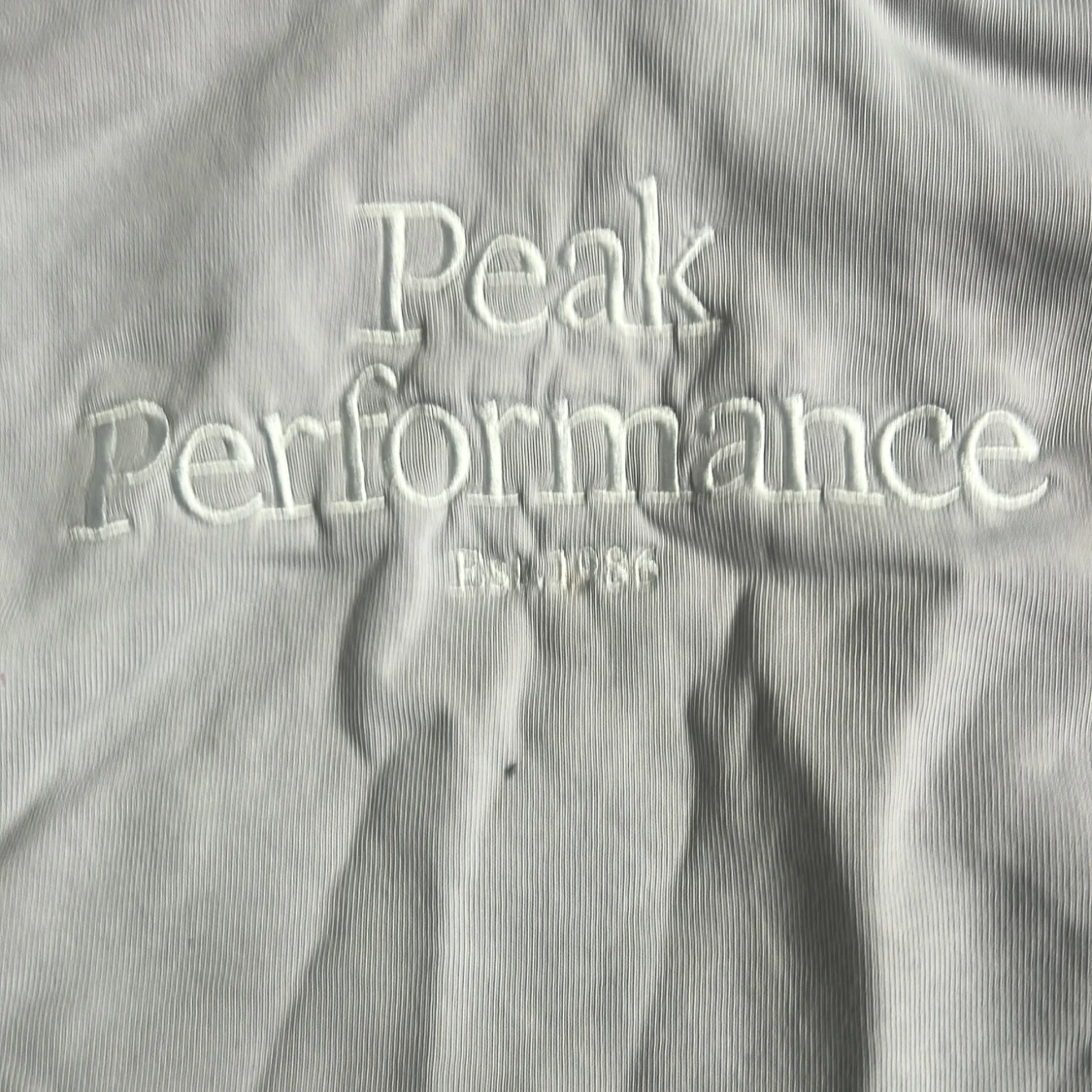 Ljusgrå hoodie Peak Performance - 2