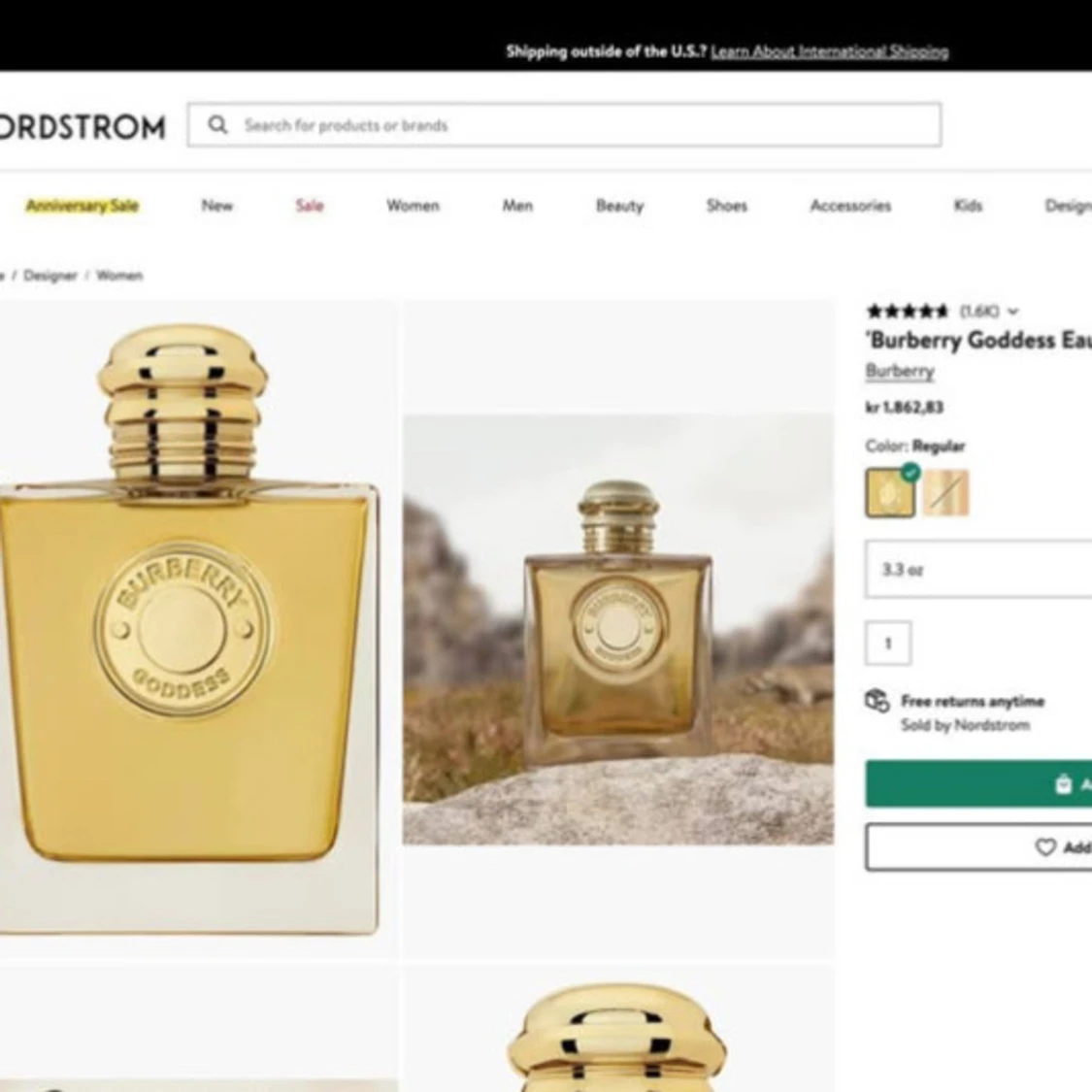 Burberry Goddess Eau de Parfum Intense 100ml – Ny & inplastad - 4