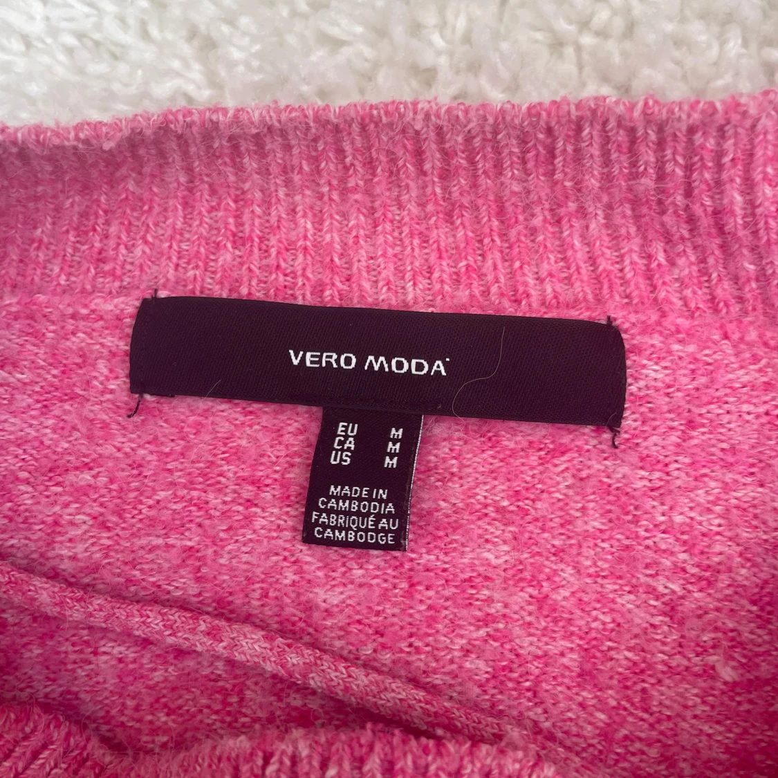 Rosa stickad tröja från Vero Moda - 2