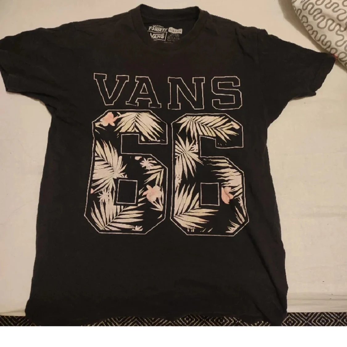 Svart Vans t-shirt med tryck