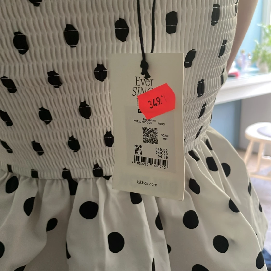 Prickig volangtopp från Bik Bok - 3