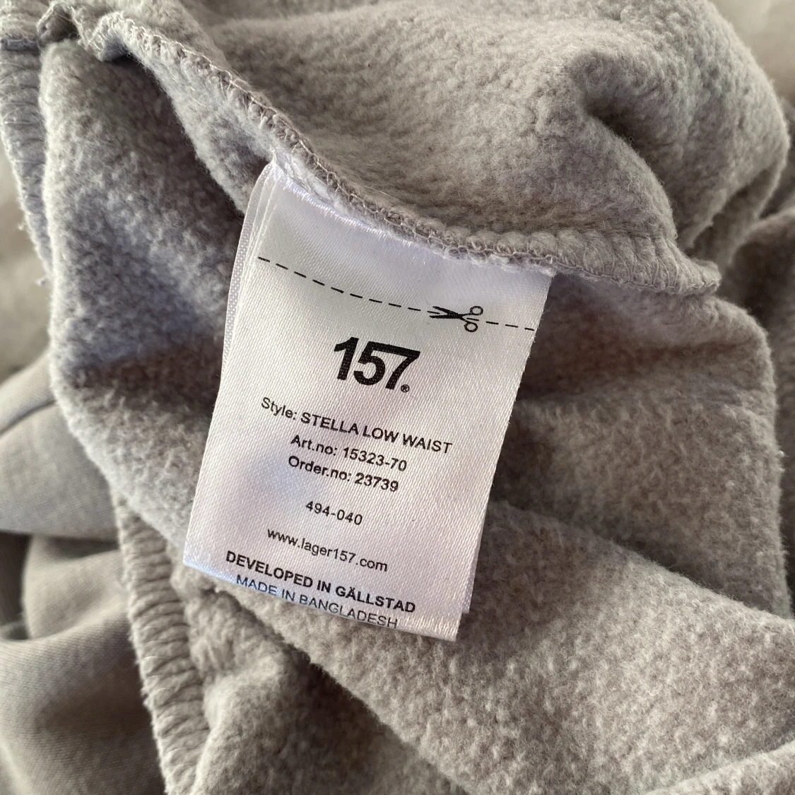 Gråamjukisbyxor från lager 157 XS - 4