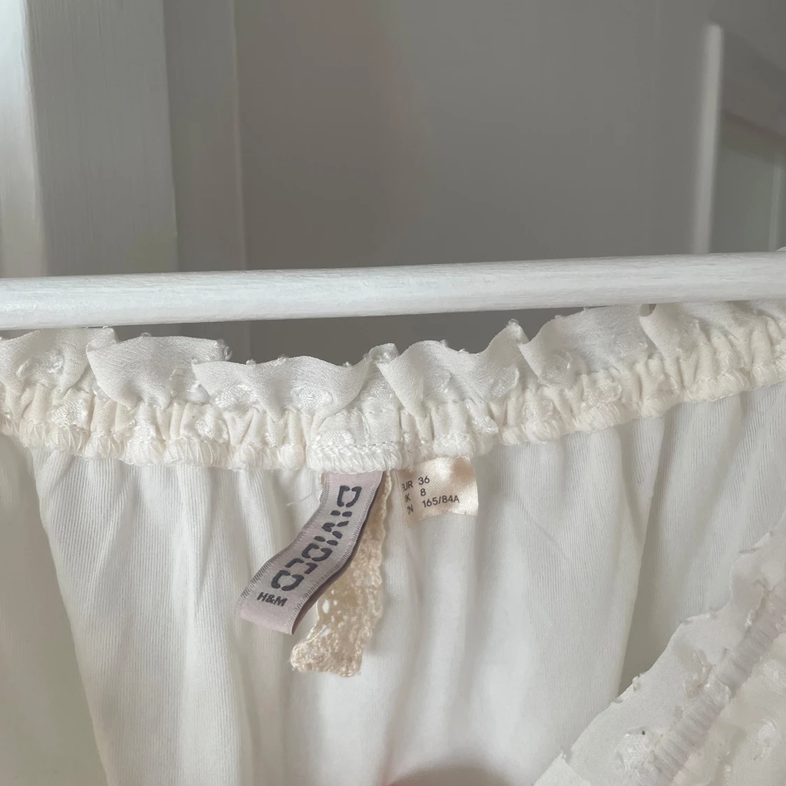 Vit klänning från H&M - 2