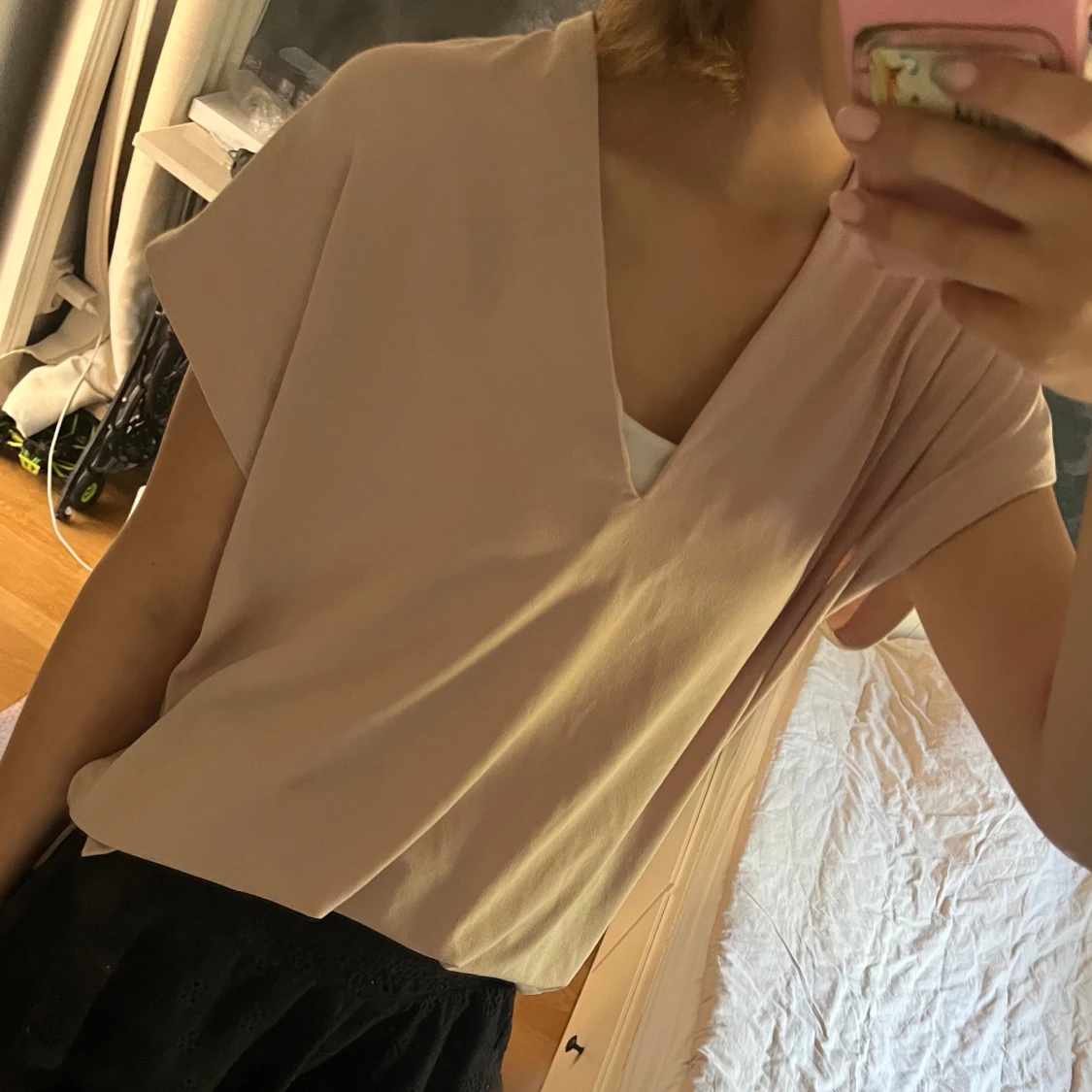 Ljusrosa blus från InWear